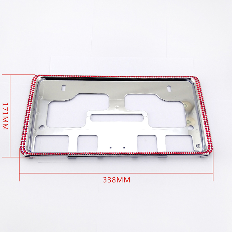 Market Car Accessories - 자동차 액세서리 블링 크리스탈 라인스톤 번호판
