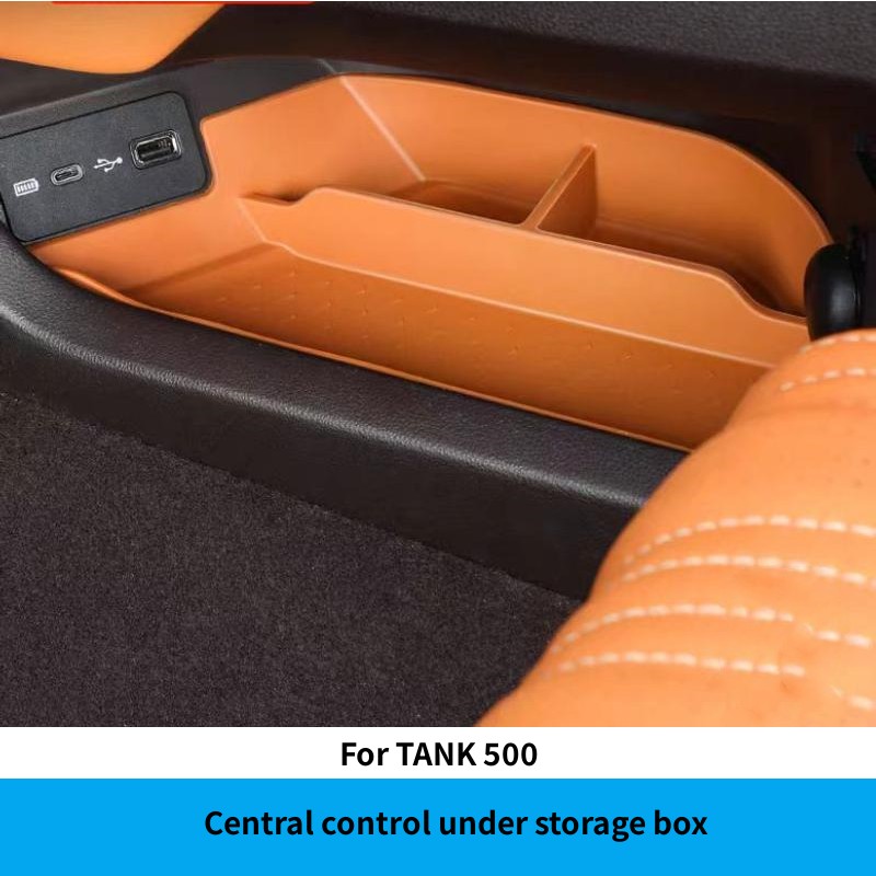 Car Accessories Under 500 - 스토리지 박스 아래 실리콘 자동차 중앙