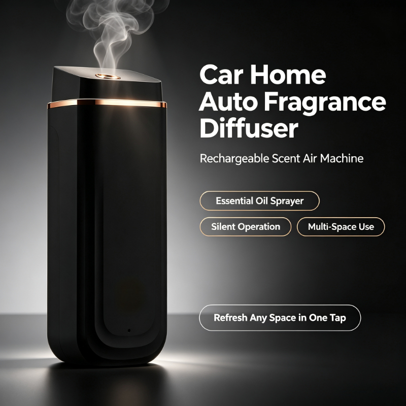 Car Fragrance Diffuser - 충전식 자동 아로마 디퓨저, 자동차, 욕실,