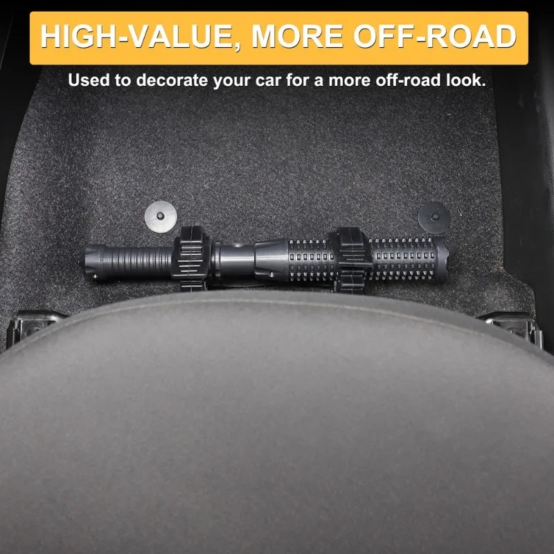Car Accessories Under 500 - 피아트 500 2016-2024 알루미늄 합금 블랙