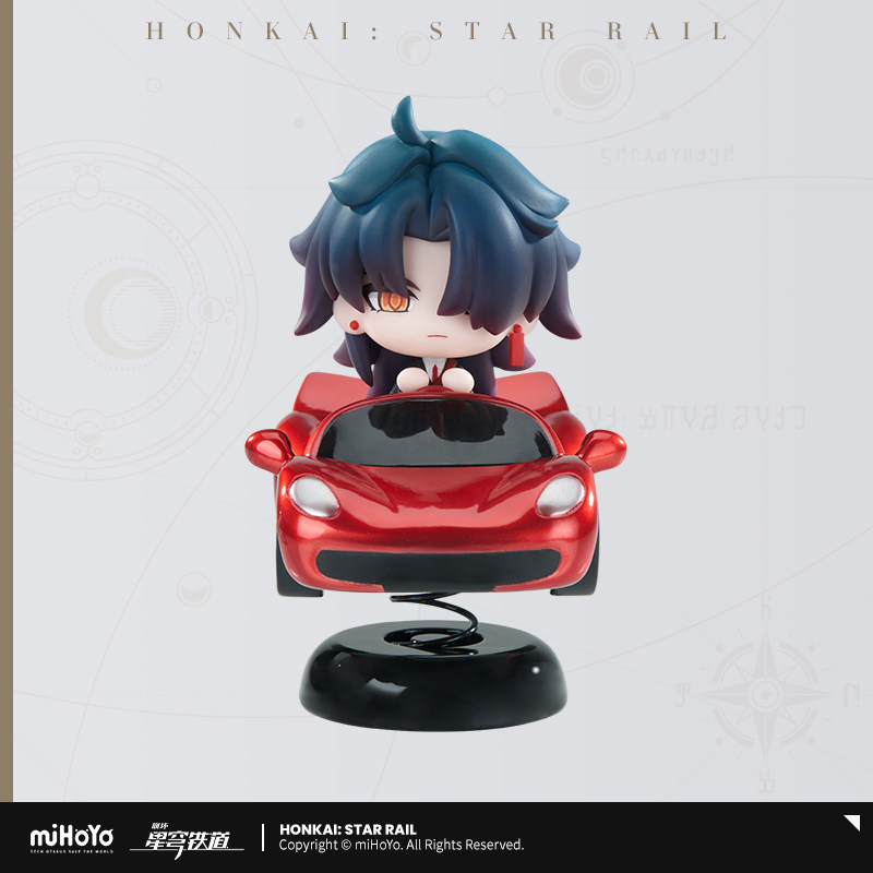 Car Accessories Cute - 혼카이: 스타 레일 블레이드 레드 스포츠카