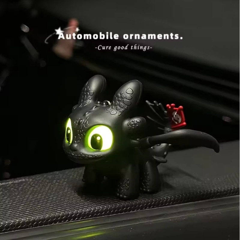 진짜 귀여운 발광 이빨 없는 자동차 인테리어 장식품,  - Car Accessories For Interior 리뷰 및 가격