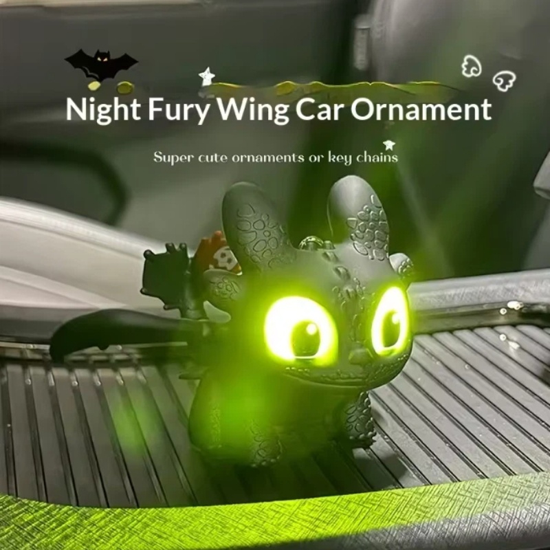 진짜 귀여운 발광 이빨 없는 자동차 인테리어 장식품,  - Car Accessories For Interior 리뷰 및 가격