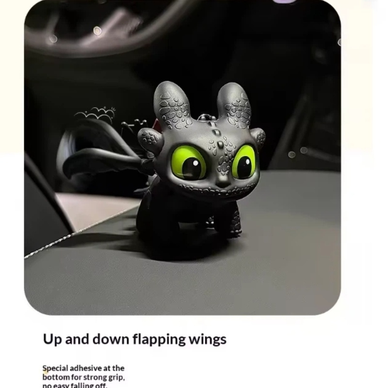진짜 귀여운 발광 이빨 없는 자동차 인테리어 장식품,  - Car Accessories For Interior 리뷰 및 가격