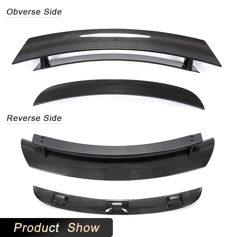 탄소 섬유 FRP 리어 트렁크 윙 립 스크래치 방지 스 - Car Accessories Lipa 리뷰 및 가격