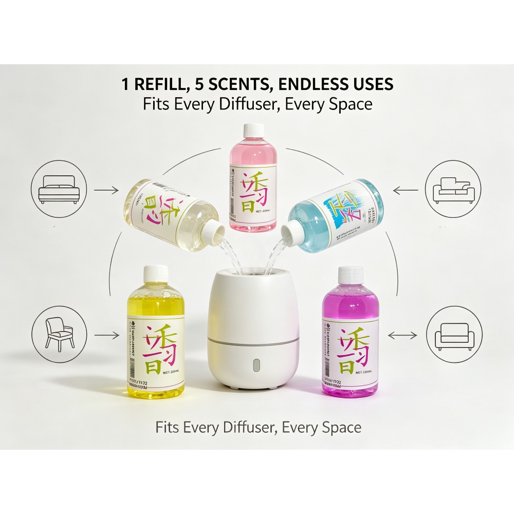 차량용 아로마테라피 리필/방향제 리필, 260ml 대용 - Car Fragrance Diffuser 리뷰 및 가격