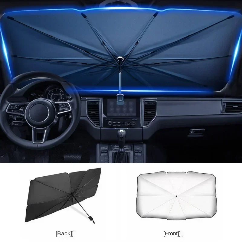 1개 자동차 햇빛 가리개 우산형 선쉐이드 프론트 파라솔 - Car Accessories For Interior 리뷰 및 가격