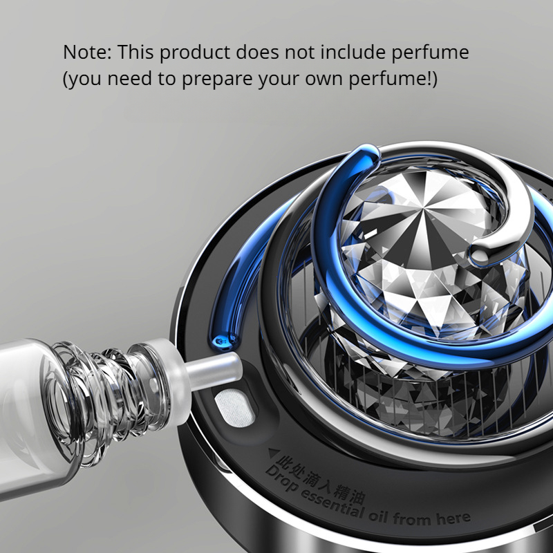 차량용 방향제, 독창적인 태양열 회전식 향수 디퓨저,  - Car Fragrance Diffuser 리뷰 및 가격