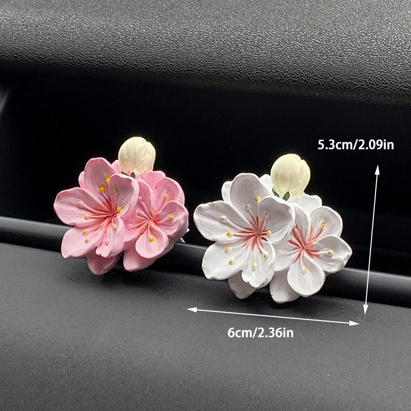 1pc 자동차 패션 작은 절묘한 향수 클립 꽃 모양 공 - Car Fragrance Diffuser 리뷰 및 가격