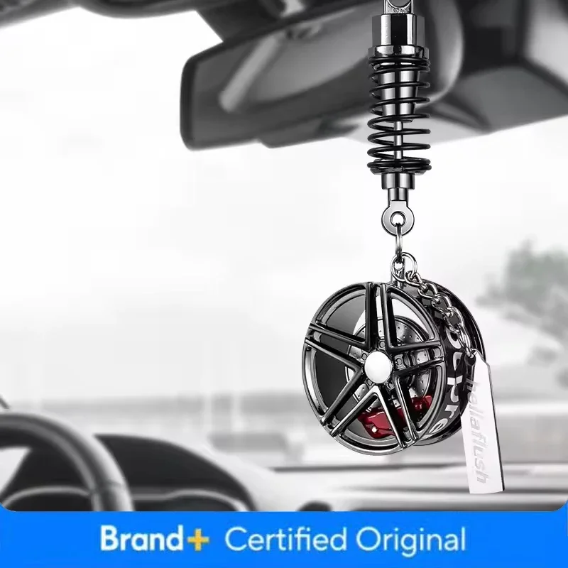 창의적인 휠 허브 브레이크 쇼크 업소버 자동차 펜던트  - Market Car Accessories 리뷰 및 가격