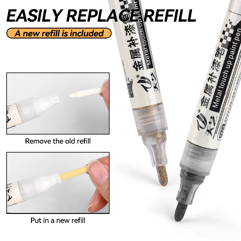 자동차 터치업 페인트 펜 범용 오토바이 자전거 타이어  - Car Scratch Remover Pen 리뷰 및 가격
