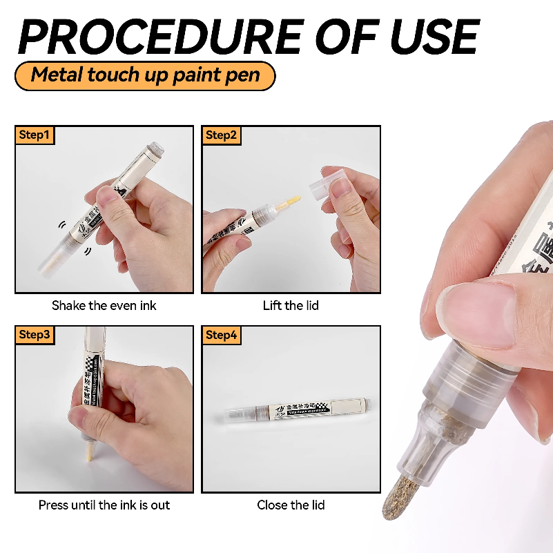 자동차 터치업 페인트 펜 범용 오토바이 자전거 타이어  - Car Scratch Remover Pen 리뷰 및 가격