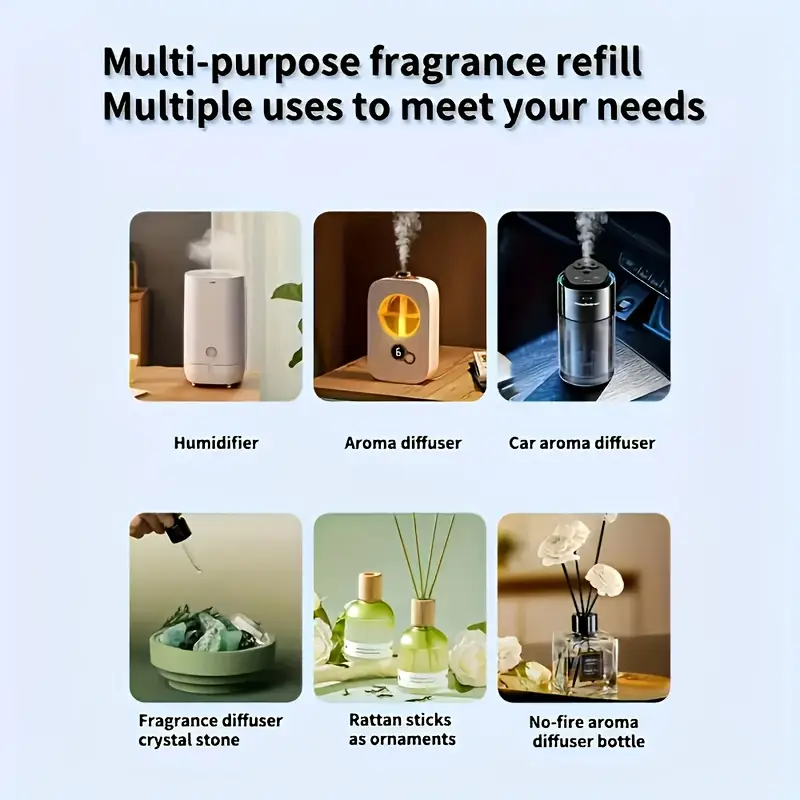 260ml 대용량 아로마테라피 에센셜 오일 리필, 디퓨 - Car Fragrance Diffuser 리뷰 및 가격