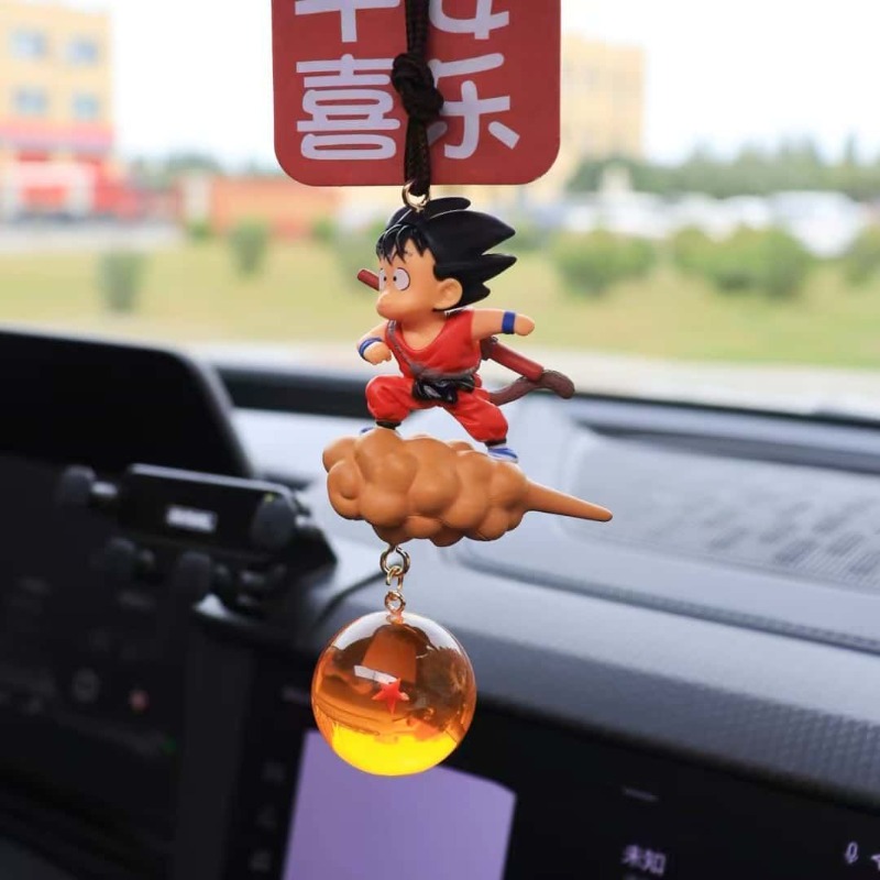 드래곤볼 손오공 비행차 키체인 귀여운 만화 애니메이션  - Car Accessories For Interior 리뷰 및 가격