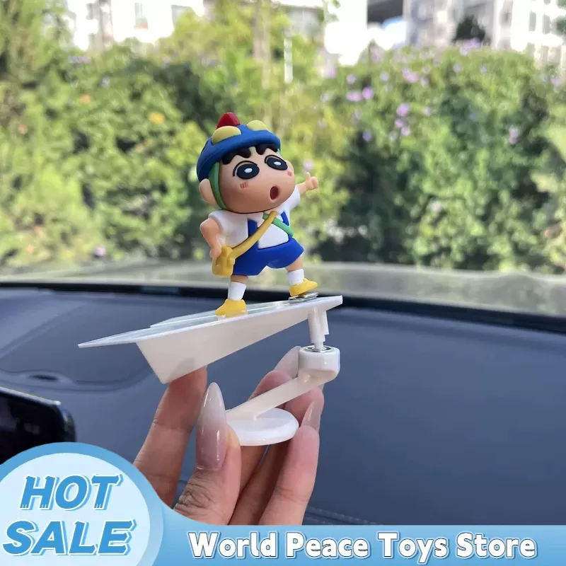 회전식 항공기 크레용 신짱 자동차 대시보드 장식품 자동 - Car Accessories For Interior 리뷰 및 가격
